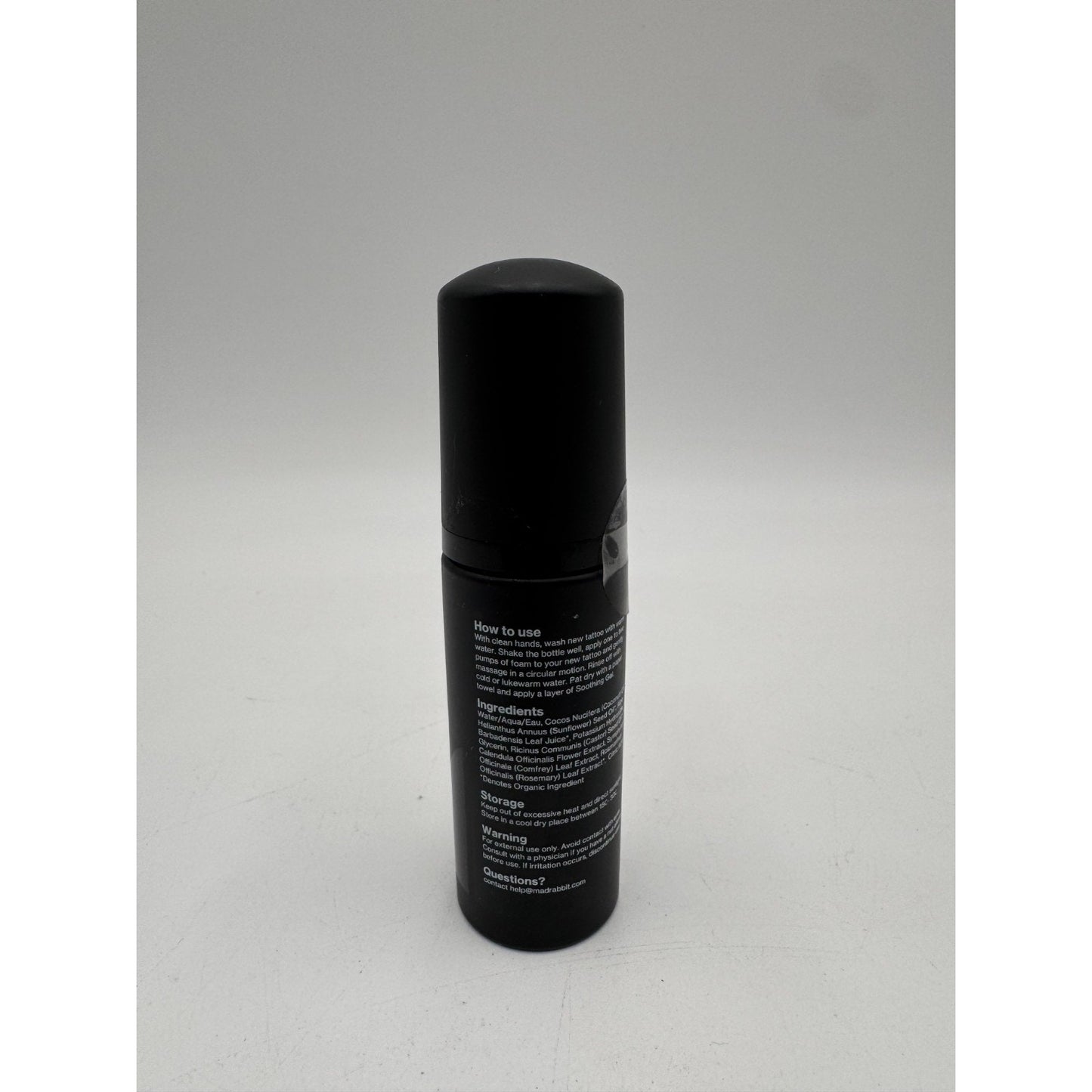 Mad Rabbit Repair Tattoo Wash Foam Clean & Vegan for All Skin Types - 1.9 Oz