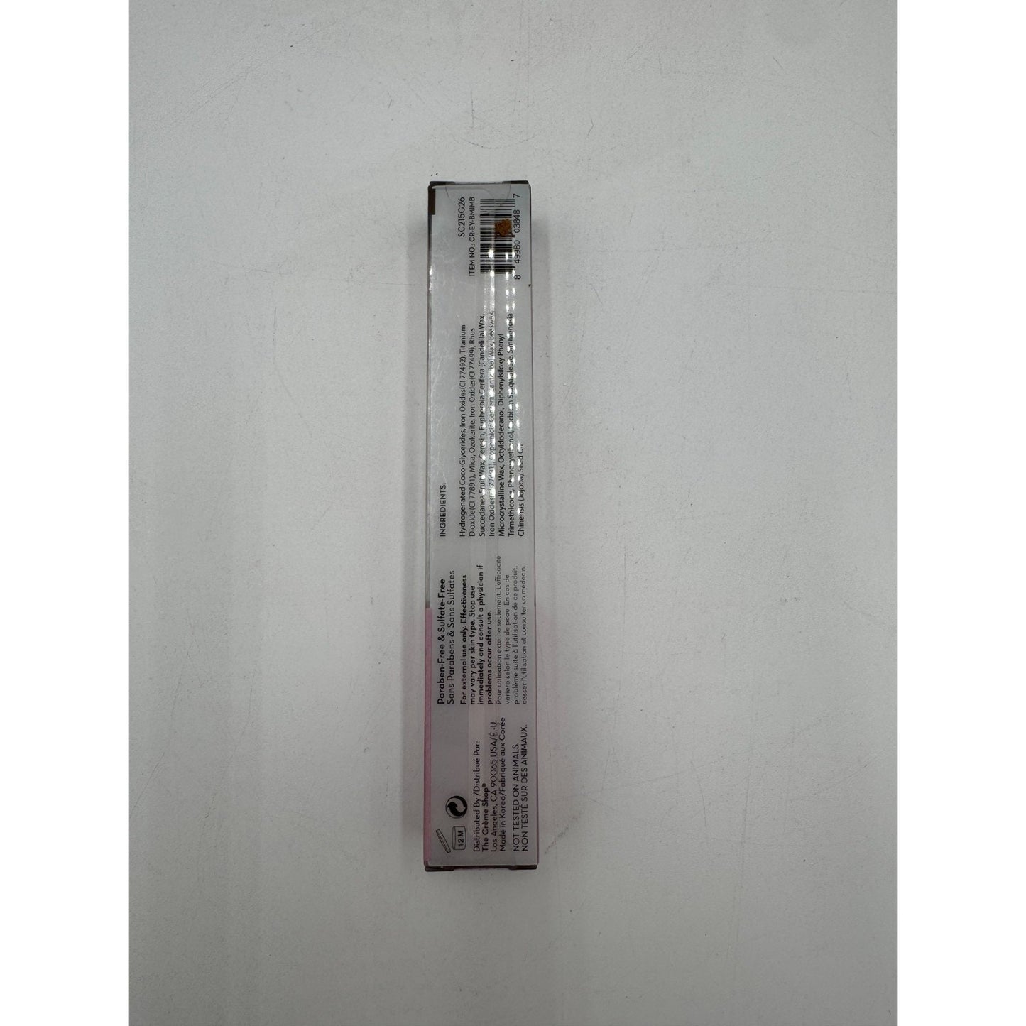 The Creme Shop 2-in-1 Retractable Micro Brow Pencil & Spooley Cruelty Free 0.05g