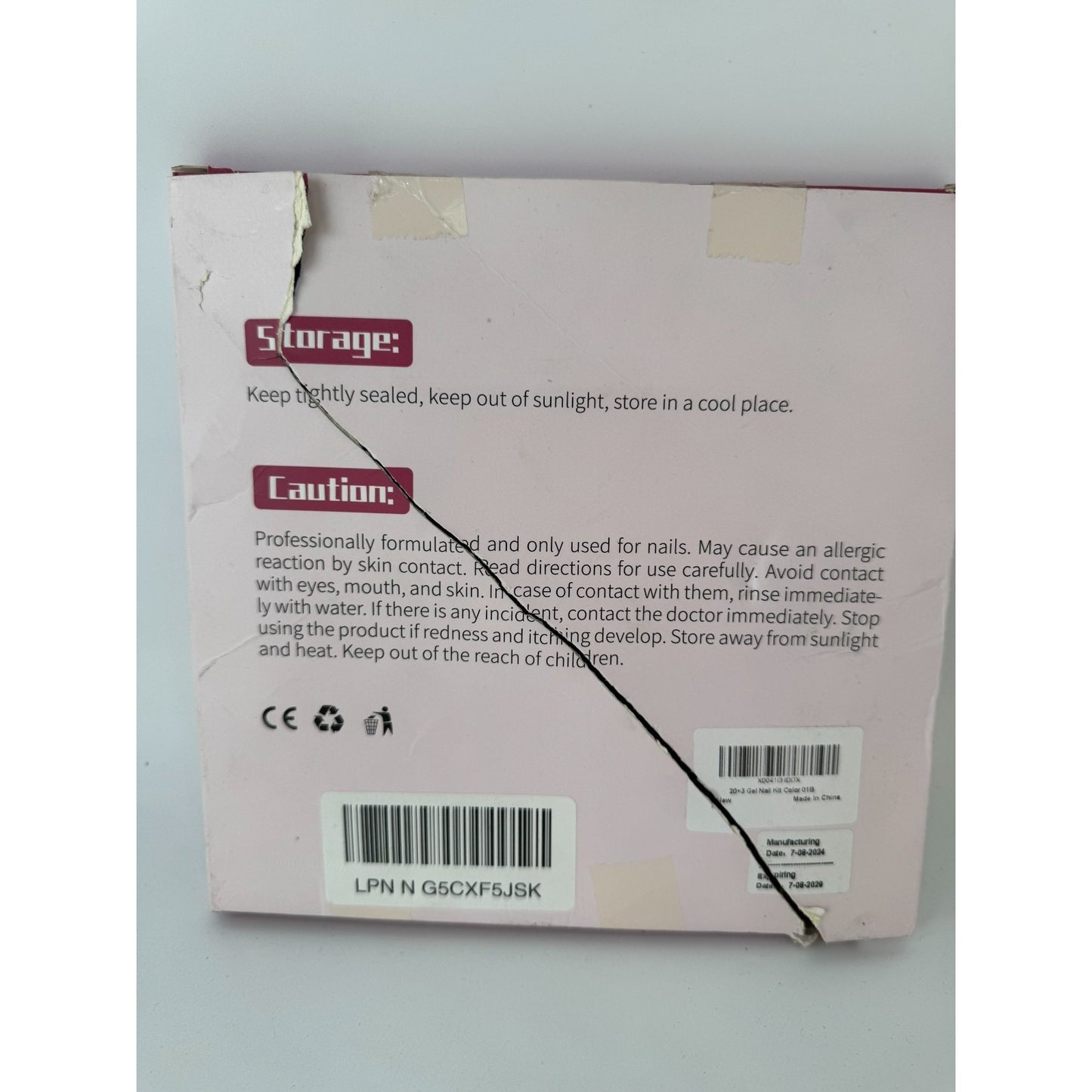 Jodsone 23SET-01B Gel Nail Polish Kit w/ Base Coat, Glossy Top & Matte Top Coat-