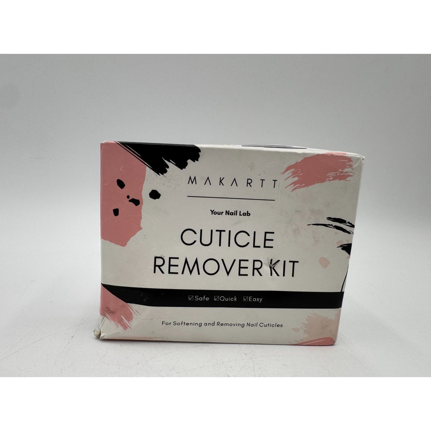 Makartt Nail Cuticle Remover Manicure Kit with Cuticle Oil Pen for Men & Women