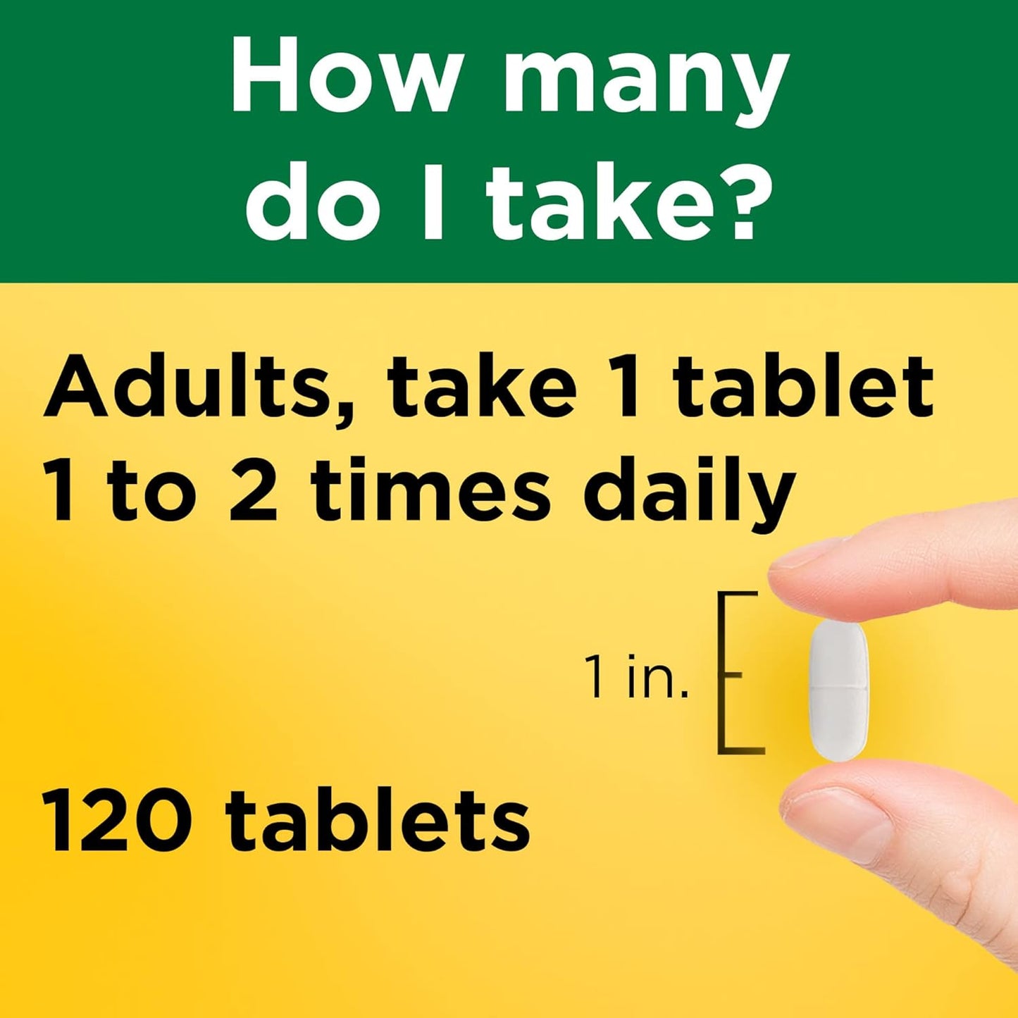 Nature MadeCalcium 600 mg With D3 120 Tablets
