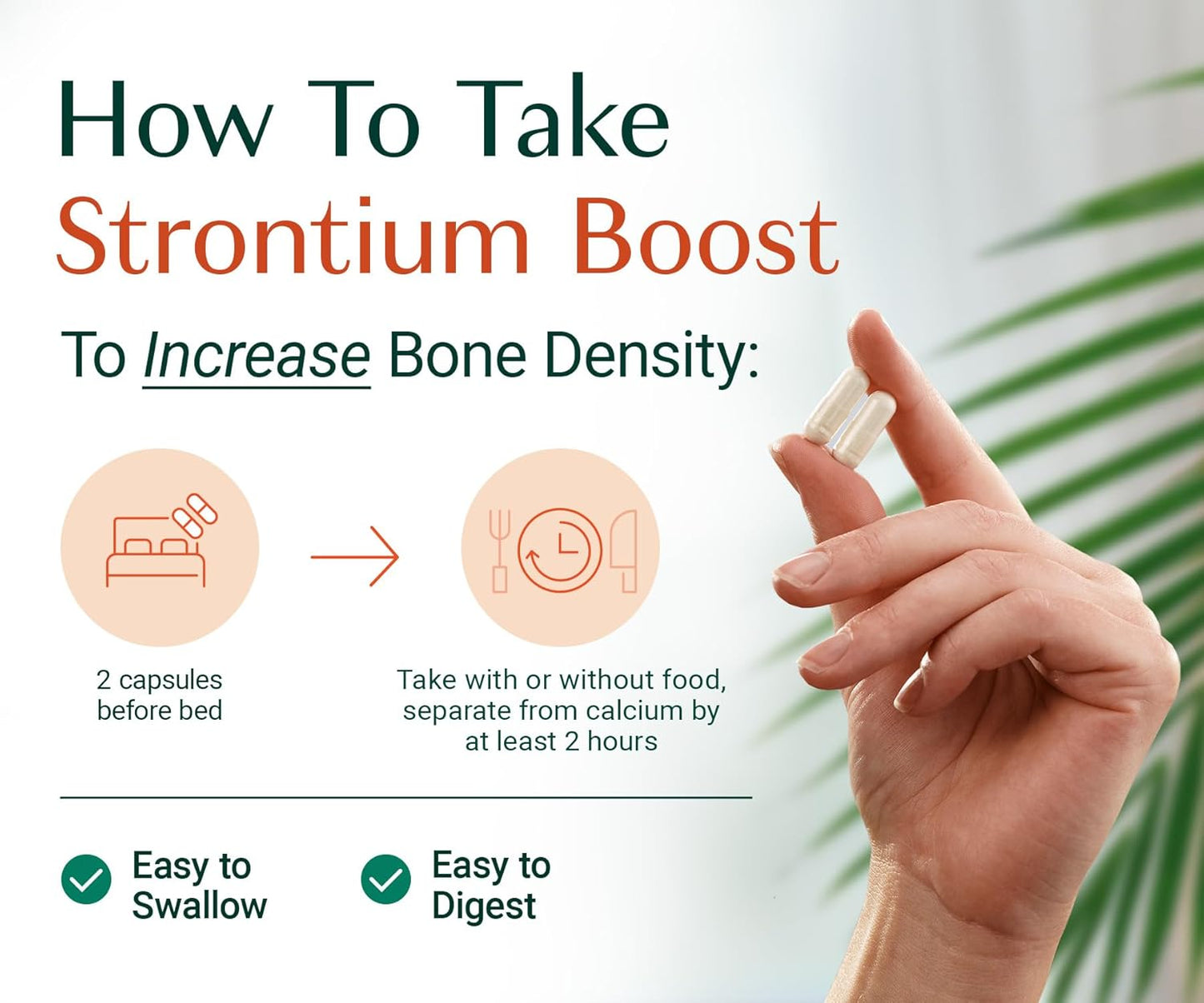 AlgaeCal Strontium Boost 60 Veggie Capsules