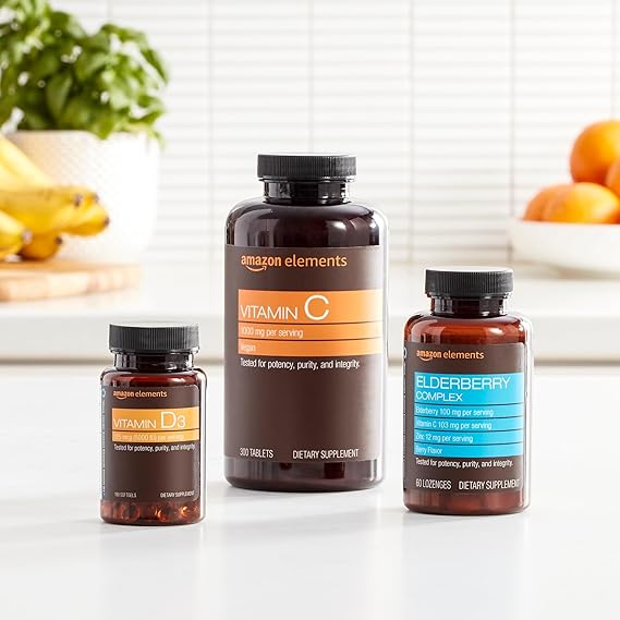 Amazon Elementes Vitamin C 1000mg 300Tablets