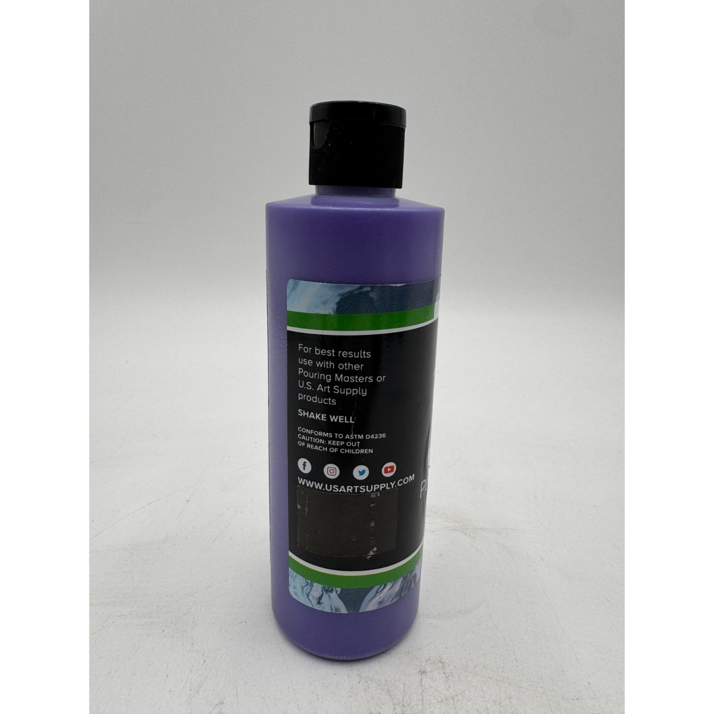 Pouring Masters Acrylic Pouring Paint Plum Crazy Purple Metallic Pearl (8 Oz)