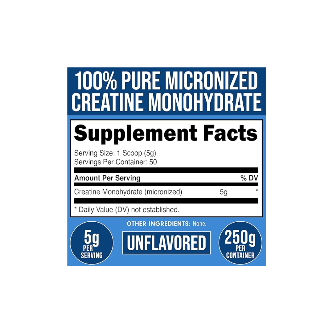 Bucked Up Essentials Creatine Monohydrate