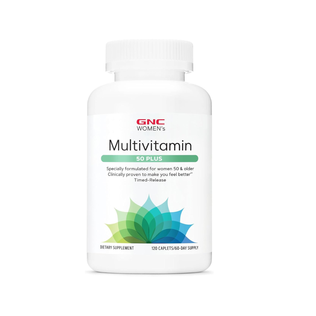 GNC Womens Multivitamin 50 plus 120 Caplets
