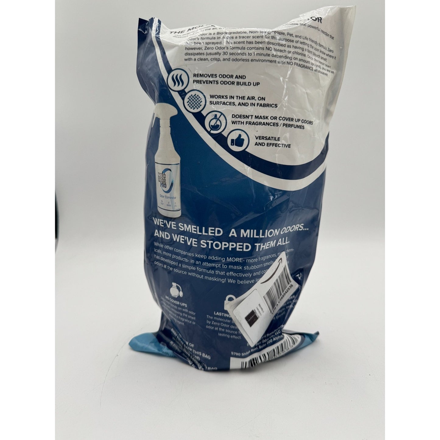 Zero Odor Pro Commercial Strength Odor Eliminator Spray Unscented Non-Toxic 32Oz