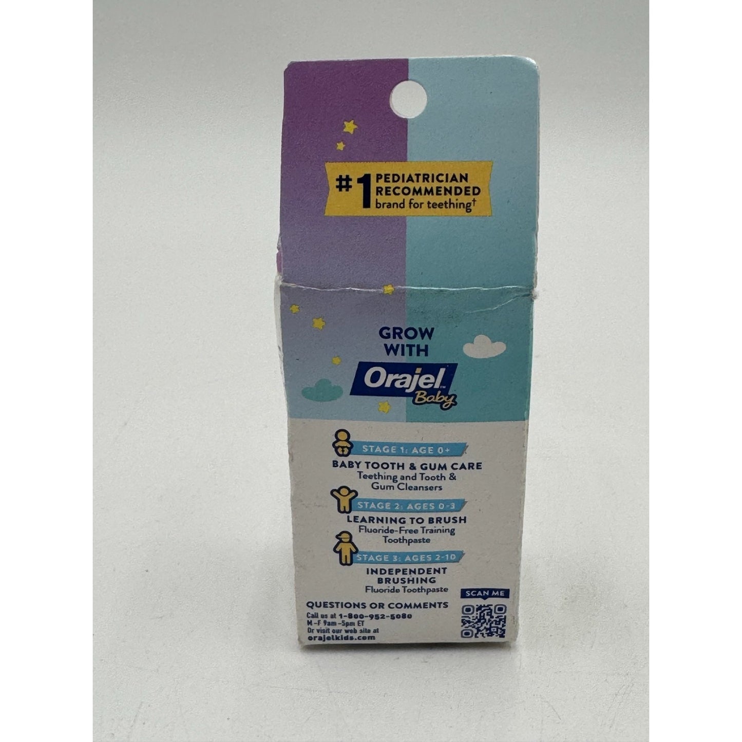 Orajel Baby Cooling Tablets for Teething Vitamin D Quick Dissolve (100 Tablets)