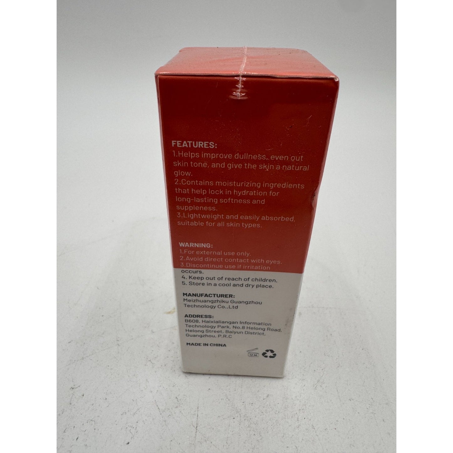 Vitamin C Facial Serum For All Skin Brightening, Moisturizing & Compact 1 Fl Oz