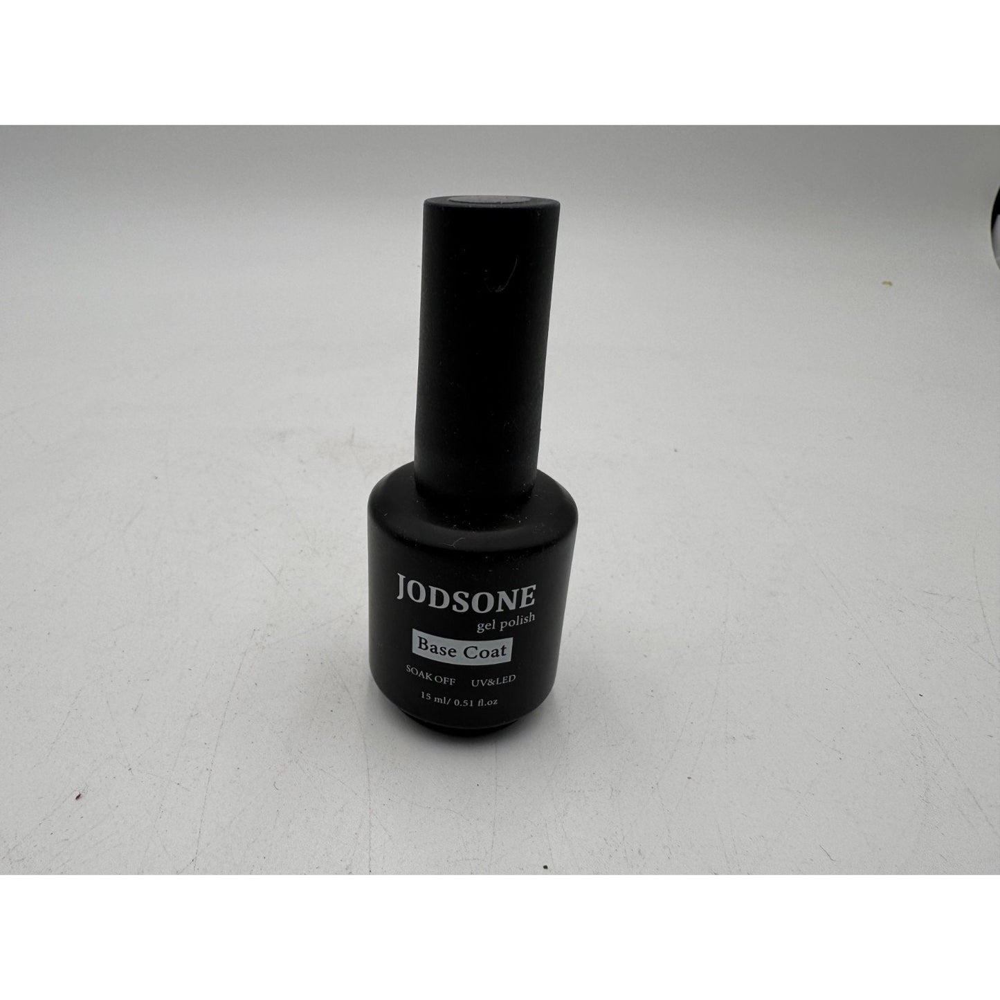 Jodsone Gel Nail Polish Base Coat Soak Off Glossy Quick Drying Clear 0.51 Fl Oz