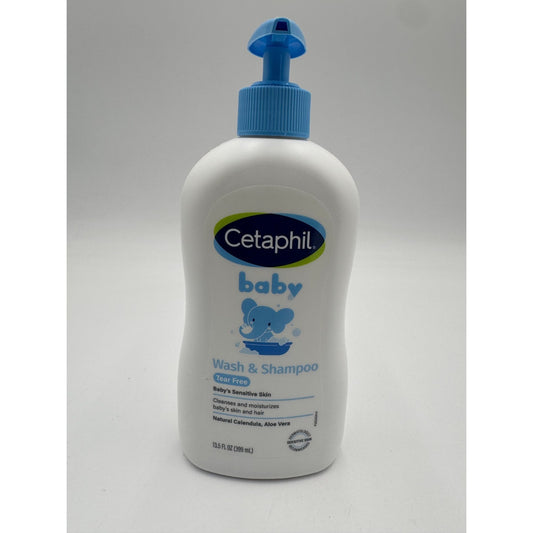 Cetaphil Baby 2-in-1 Hair Shampoo And Body Wash Tear Free Sensitive Skin 13.5Oz