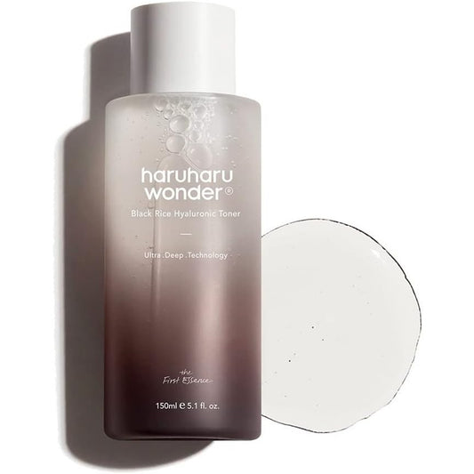Haruharu Wonder Black Rice Hyaluronic Toner First Essence Face Moisturizer 150ml