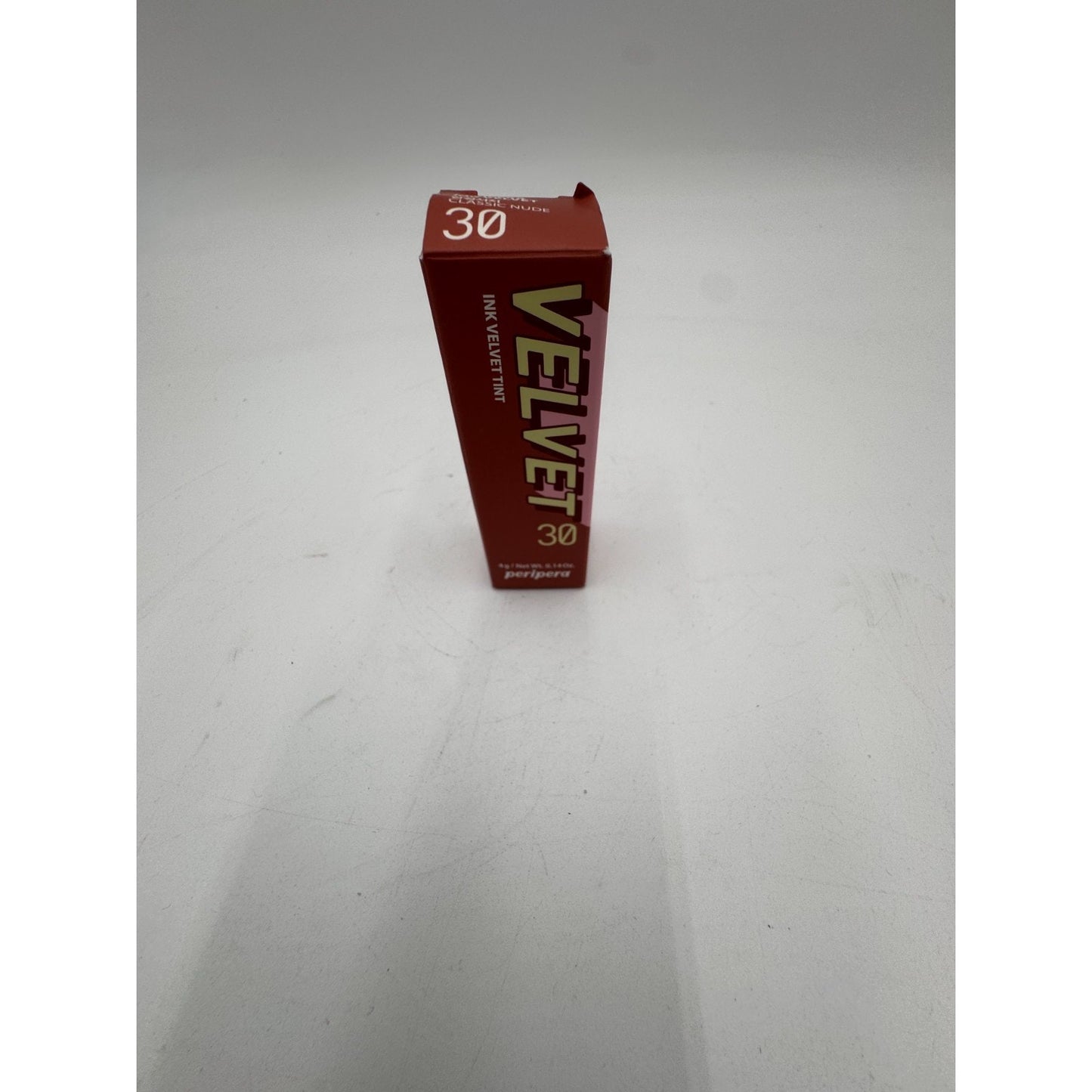 Peripera Ink Velvet Tint #30 Classic Nude Long-Lasting Liquid Lip Tint 0.14 oz