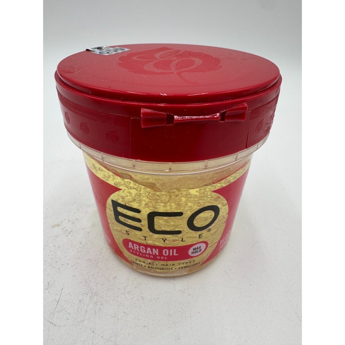 Eco Style Argan Oil Max Hold Professional Styling Gel Nourishes & Repairs 16 oz