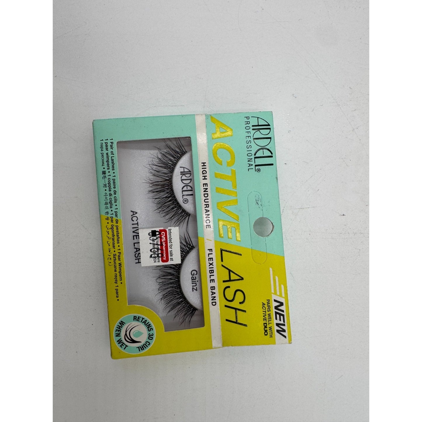 Ardell Active Lashes Gainz Sweat-Resistant Reusable Strip for Active Lifestyles