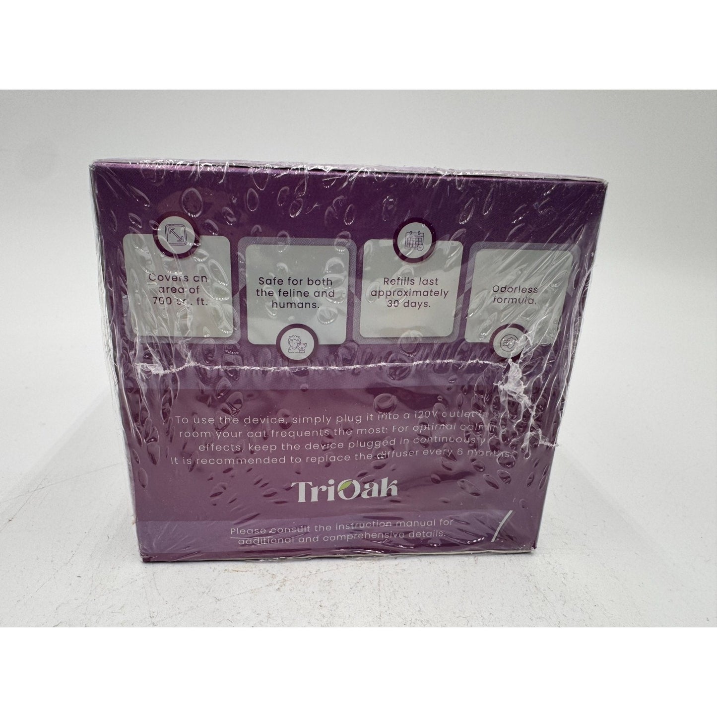 Trioak Calming Pheromone Diffuser Kit Keep Soothing and Relaxing For Cat 2-Pack