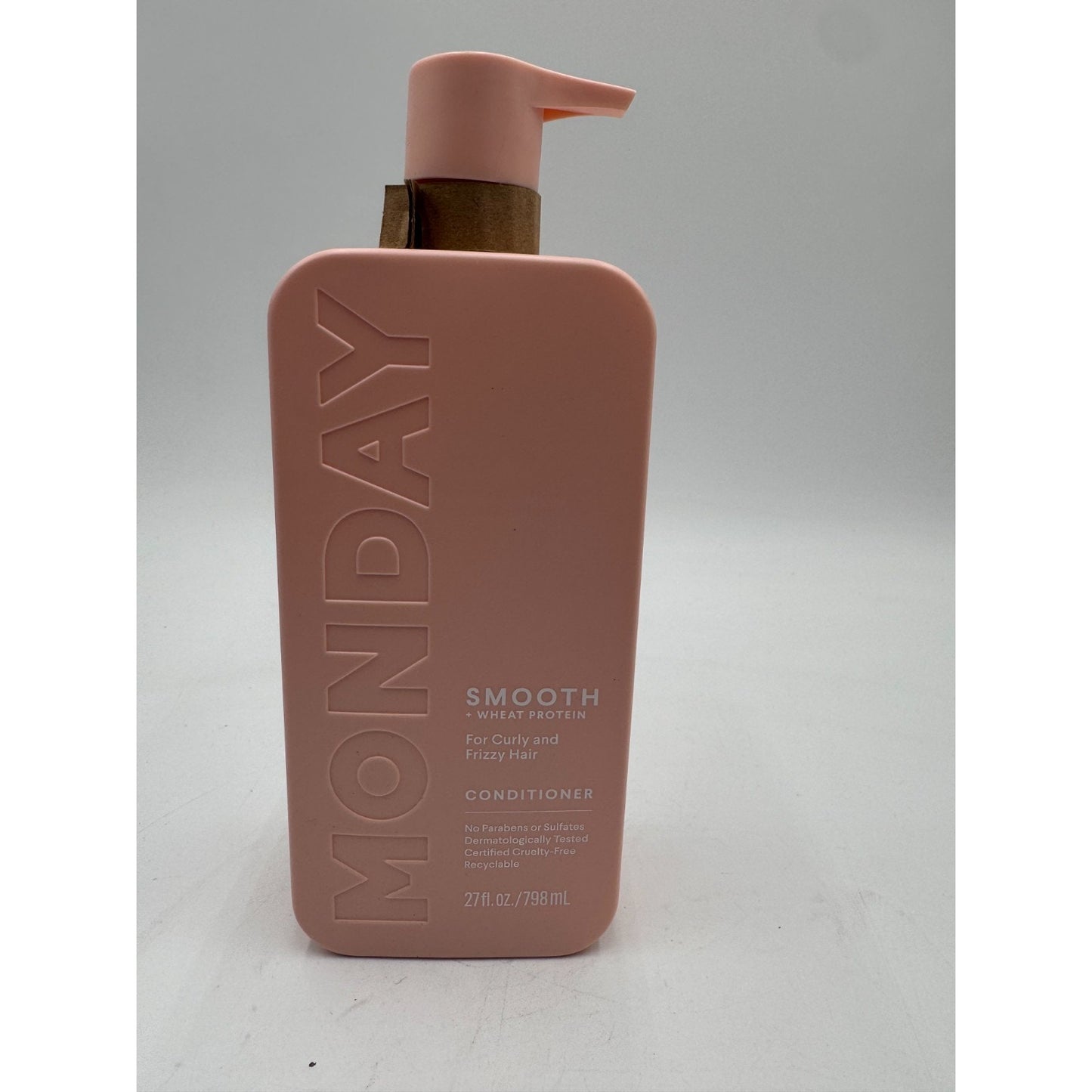 MONDAY Haircare Smooth Conditioner Wheat Protein for Curly & Frizz Hair 27 Fl Oz