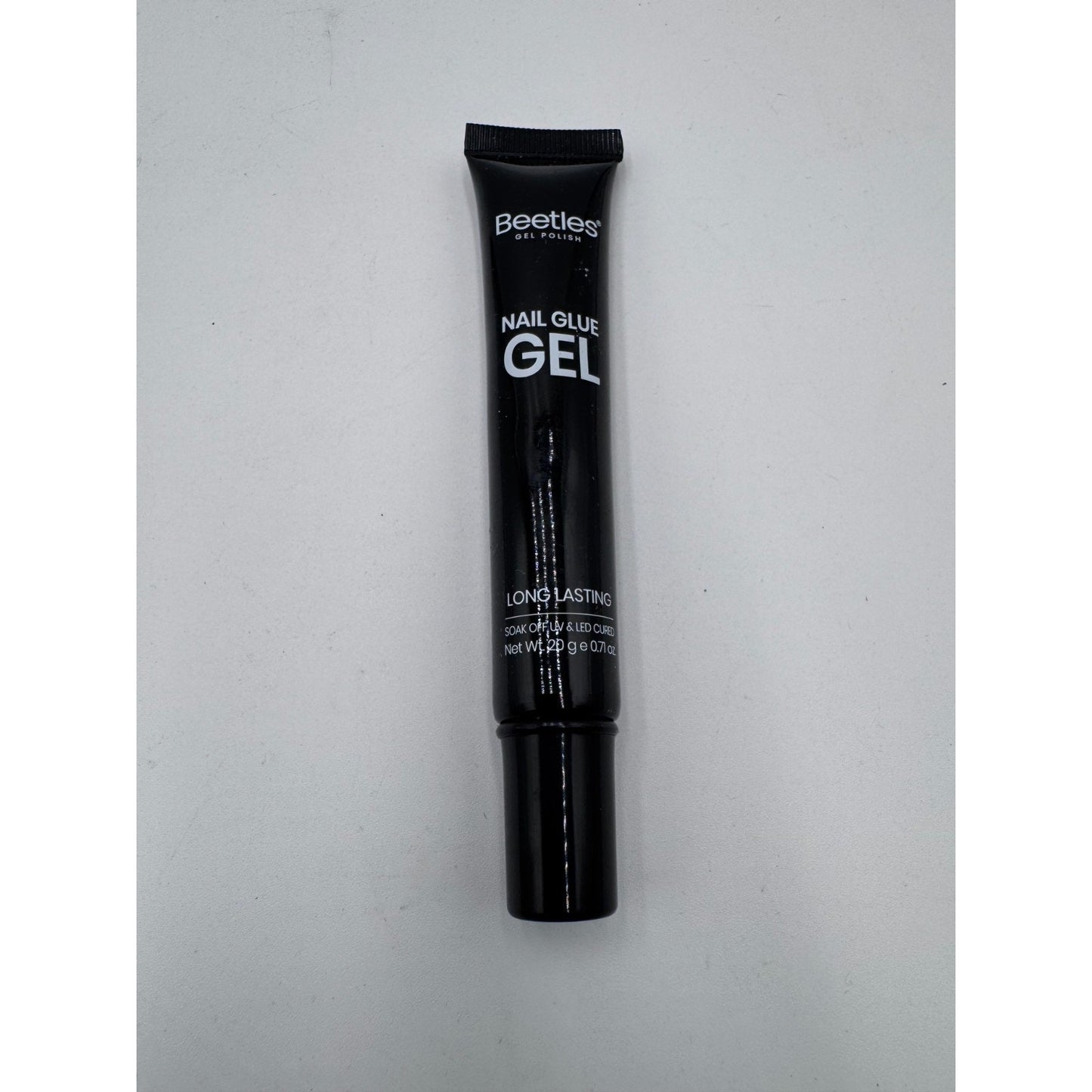 Beetles Gel Polish Nail Glue Gel Long-Lasting Soak-Off UV & LED Cured (0.71 Oz)