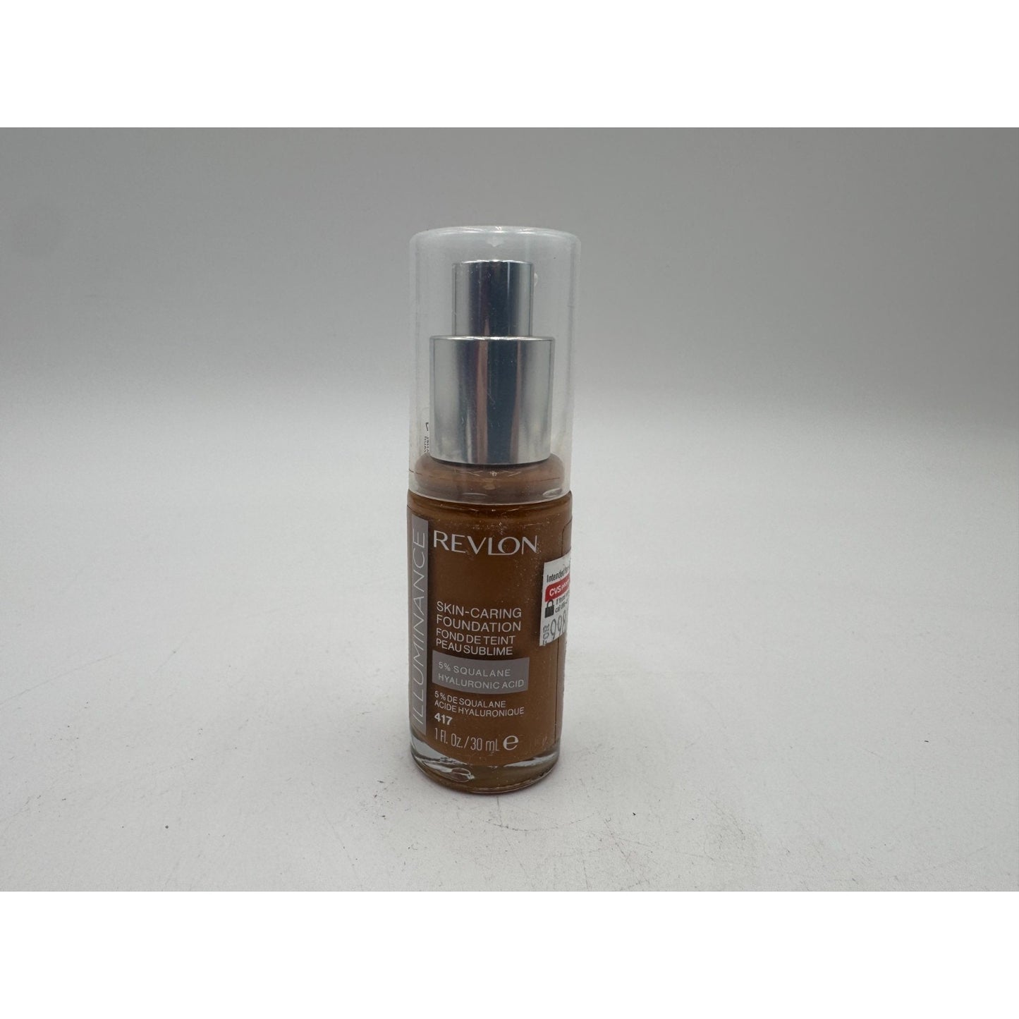 Revlon Illuminance Skin-Caring Foundation 417 Warm Caramel Hydrating (1 fl oz)