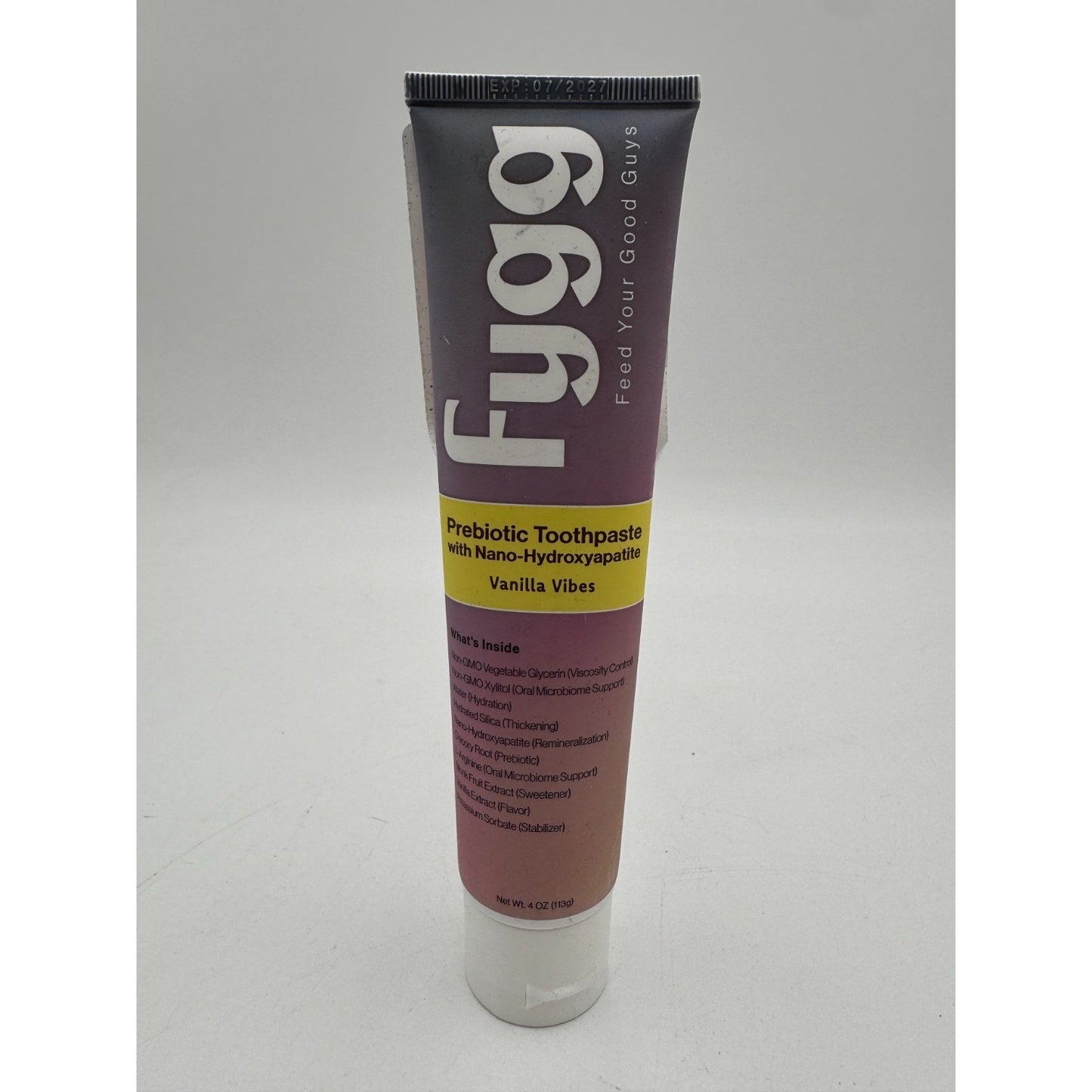 Fygg Vanilla Vibes Nano Hydroxyapatite Kids Toothpaste Fluoride Free - 4Oz