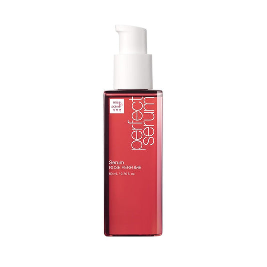 Mise En Scene Perfect Serum Rose Perfume Hair Essence 2.7oz Anti-Frizz Hydration