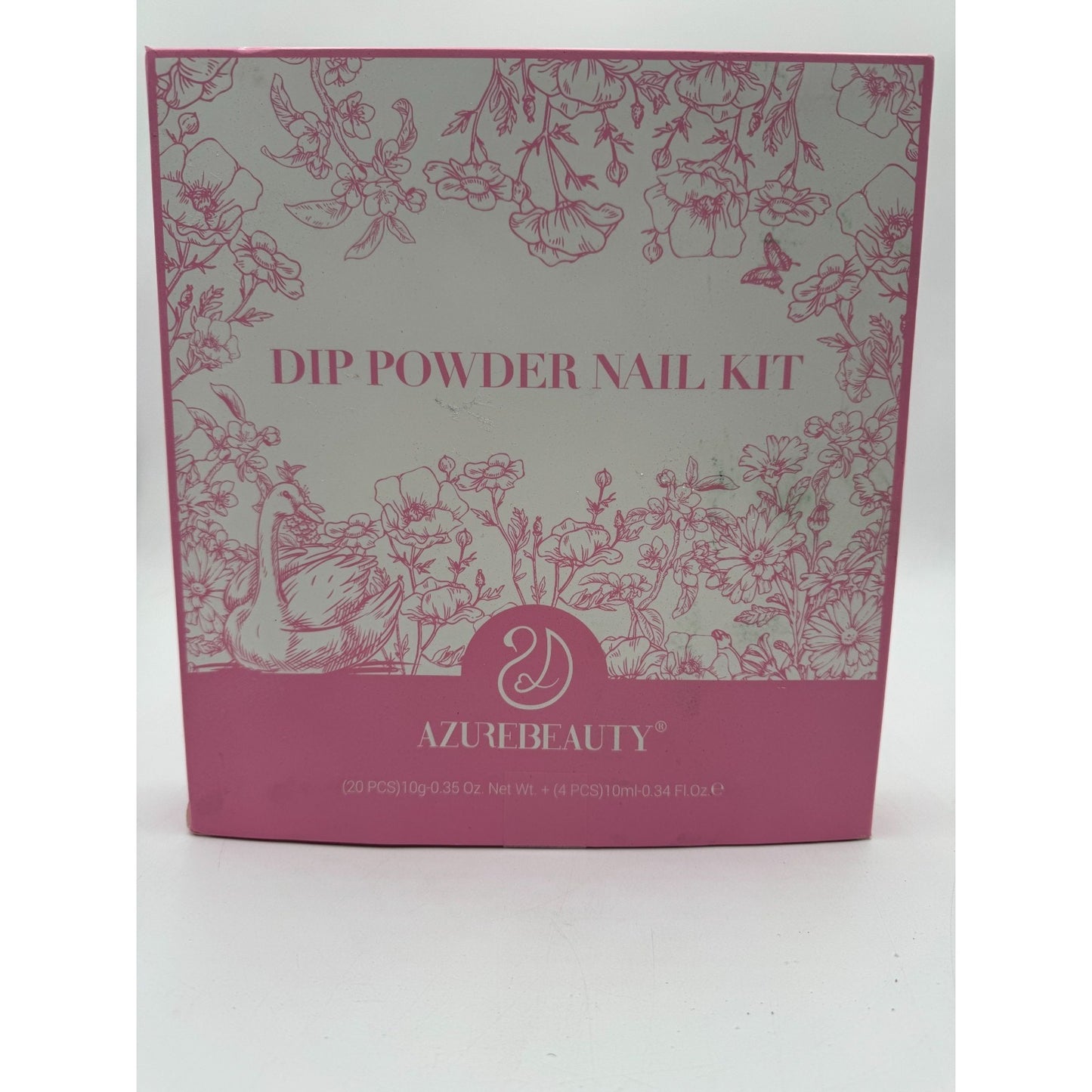 AzureBeauty 31-Pcs Dip Powder Nail Starter Kit Womens 20 Colors for French Nails