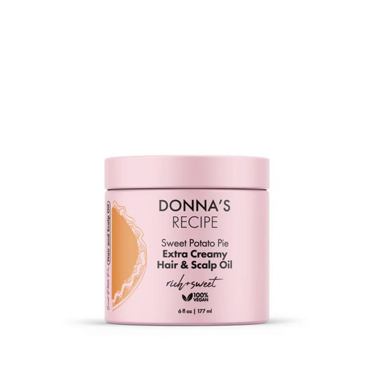 Donna's Recipe by Tabitha Brown Sweet Potato Pie Extra Creamy Hair Scalp Oil 6Oz