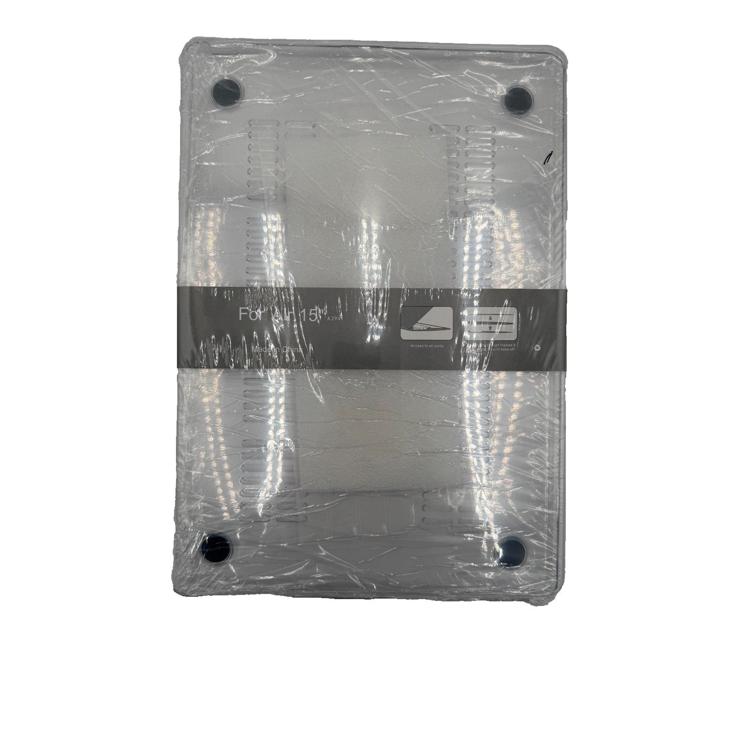 Clear Hard Shell Case Protective Cover for Apple MacBook Air 15'' Laptop A2941