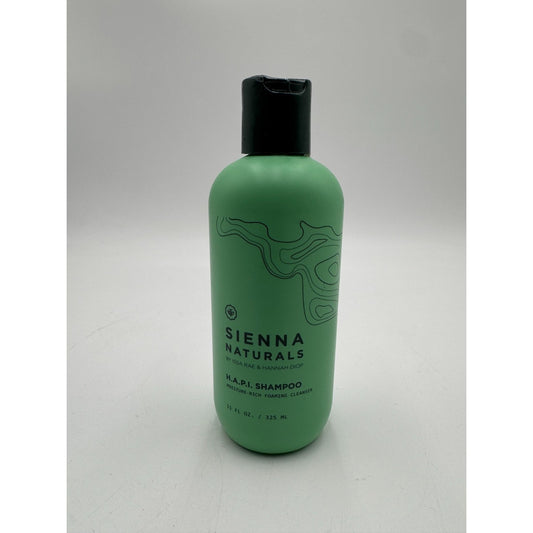 Sienna Naturals H.A.P.I Shampoo Anti-Frizz Vegan for All Hair Types - 11 Fl Oz