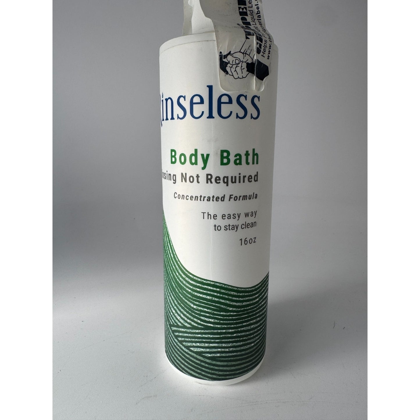 Rinseless Refreshing Rinse Free Body Wash Bath Soothing Aloe For Elderly (16 oz)