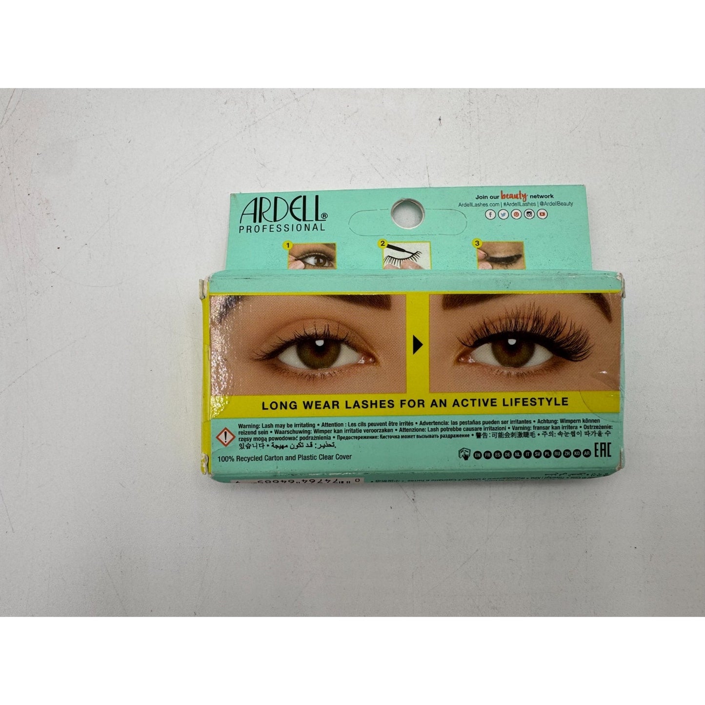 Ardell Active Lashes Pump'n Sweat-Resistant Reusable Strip for Active Lifestyles