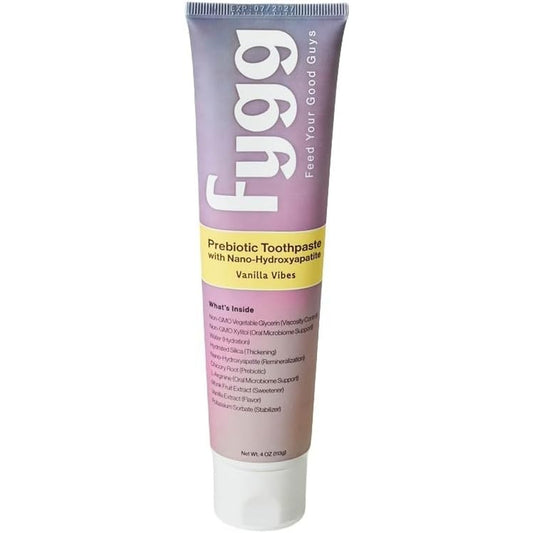 Fygg Vanilla Vibes Nano Hydroxyapatite Kids Toothpaste Fluoride Free - 4Oz