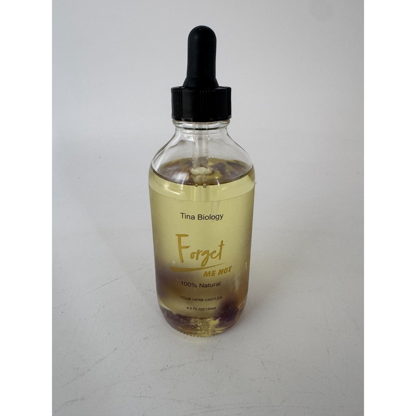 Tina Biology Forget Me Not Natural Herbal Castles Oil Acne Care Treatment 4 Oz