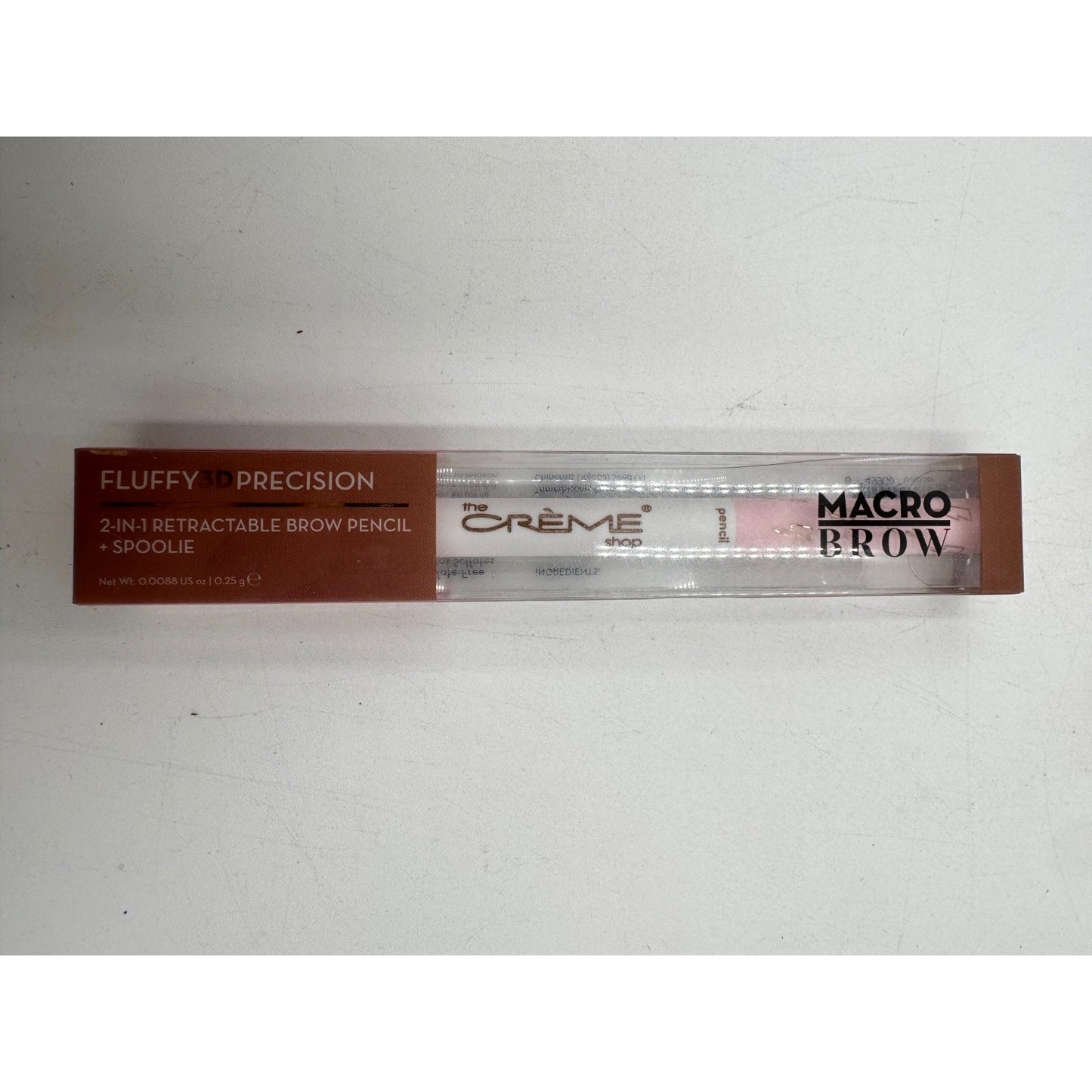 The Creme Shop Fluffy 3D Precision Macro Brow Pencil 2-in-1 Retractable (0.05g)