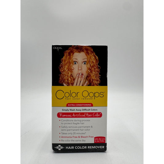 Color Oops Extra Conditioning Hair Color Remover Unisex Ammonia & Bleach Free