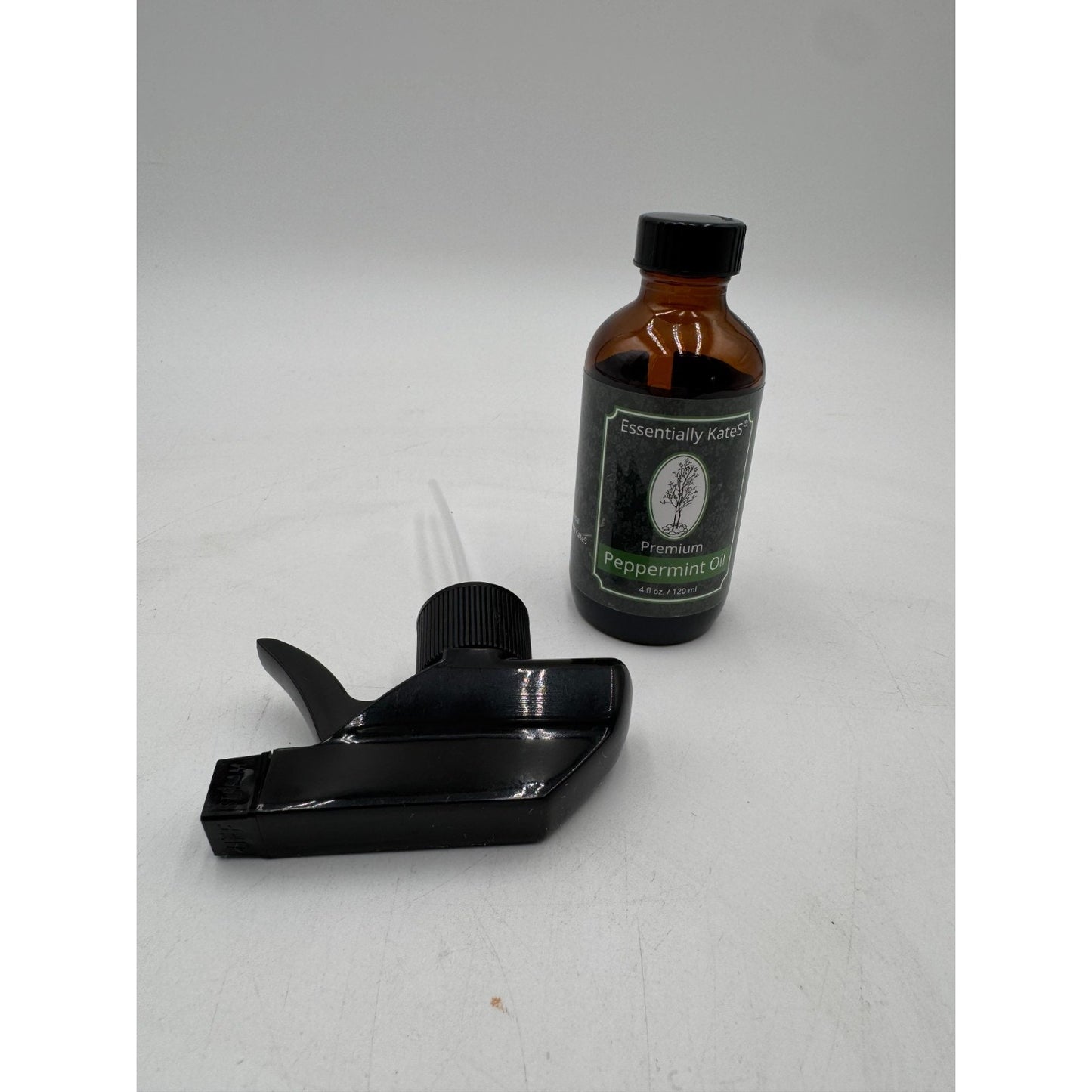 Essentially KateS Premium Peppermint Oil Therapeutic Grade with Sprayer 4 Fl Oz
