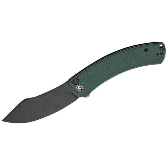 Civivi Outlaw Muk Folding Knife Green Handle 3.47" Stainless Steel Nessmuk Blade