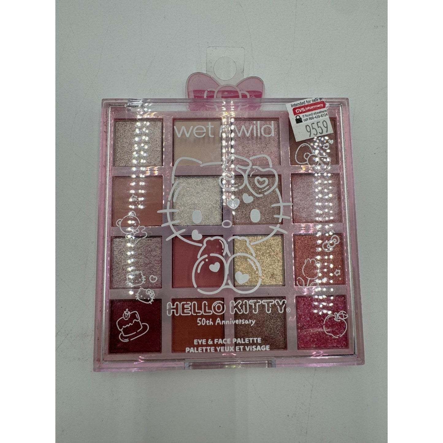 Wet N Wild x Hello Kitty Eye & Face Palette 1116799 Be Kind Cruelty-Free 0.53 Oz