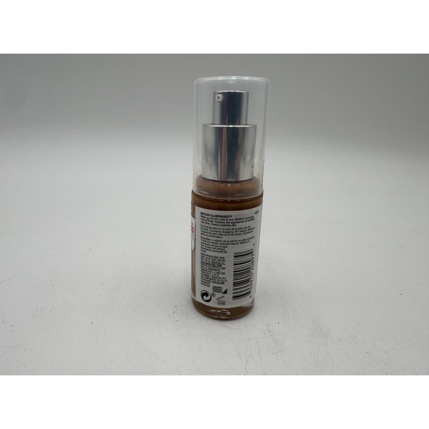 Revlon Illuminance Skin-Caring Foundation 417 Warm Caramel Hydrating (1 fl oz)