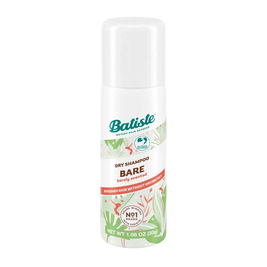 Batiste Dry Shampoo Spray Bare Scented Oil Control Texturizing Volumizing 1.06Oz