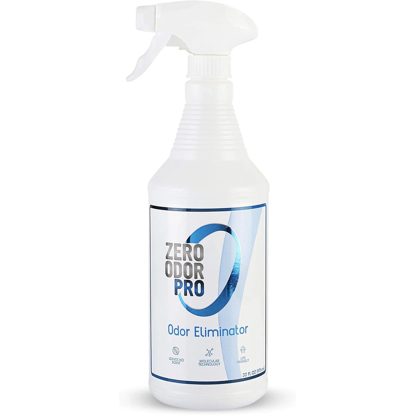 Zero Odor Pro Commercial Strength Odor Eliminator Spray Unscented Non-Toxic 32Oz