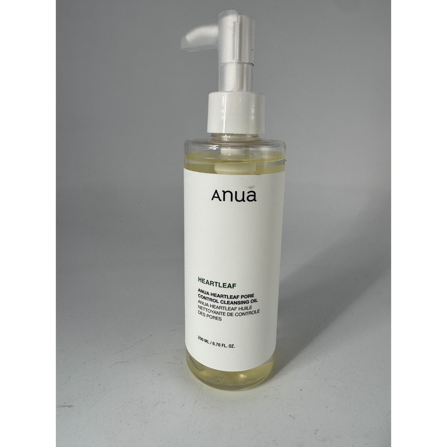 Anua Heartleaf Pore Control Cleansing Oil Remove Makeup for Normal Skin 6.76 Oz
