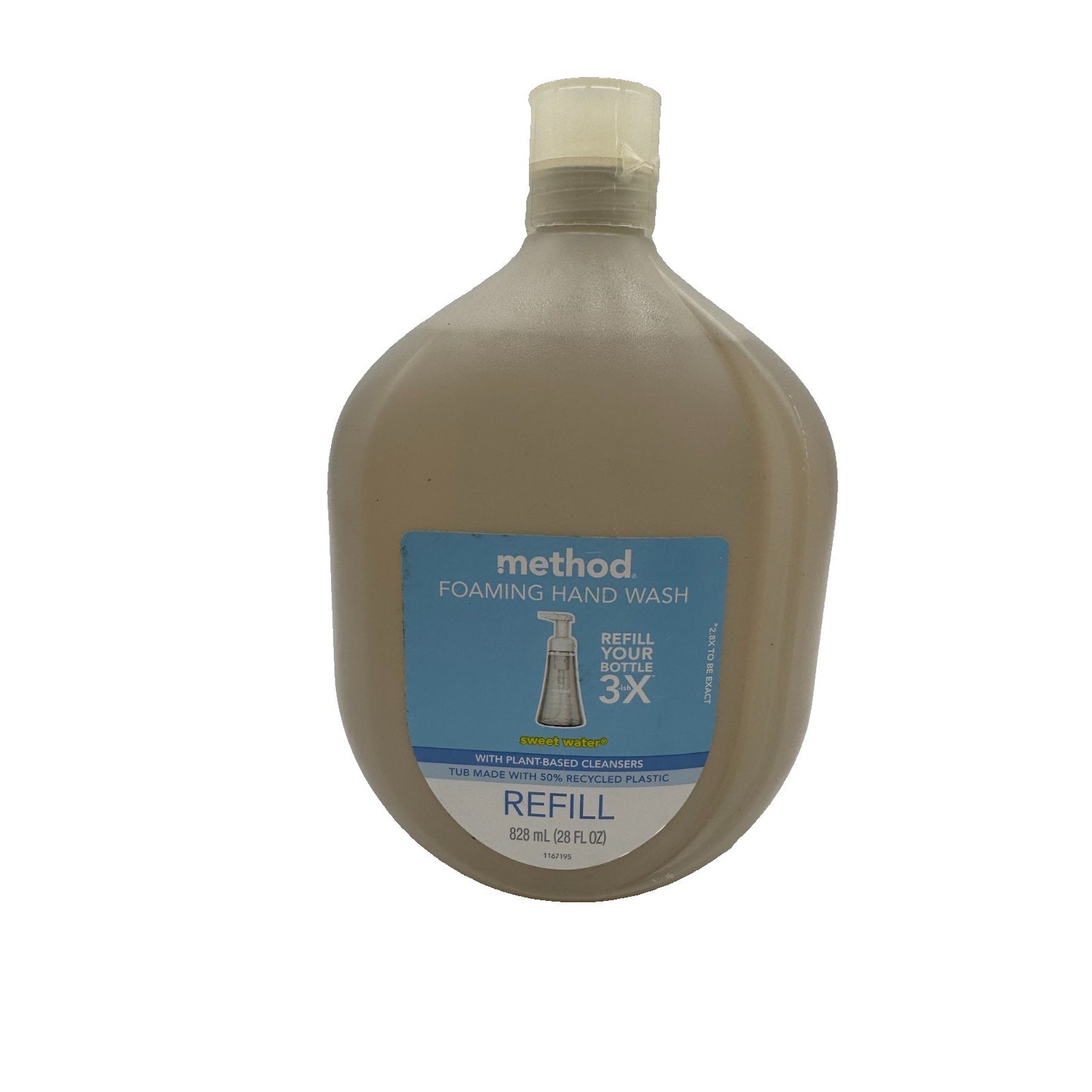 Method Foaming Hand Soap Refill Sweet Water Biodegradable Formula (28 Fl Oz)
