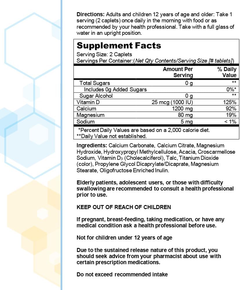 Citracal Calcium Supplement Sugar Free 80 Caplets