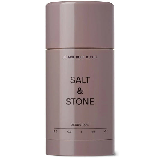 Salt & Stone Natural Black Rose Noire & Oud Deodorant 24H Protection 2.6 Fl Oz
