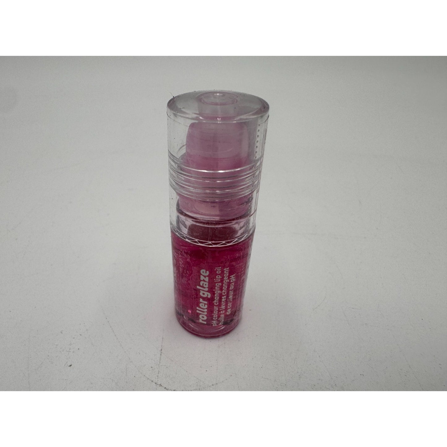 Lottie London Roller Glaze Grape pH Color Changing Lip Oil Nourishing (0.11 oz)