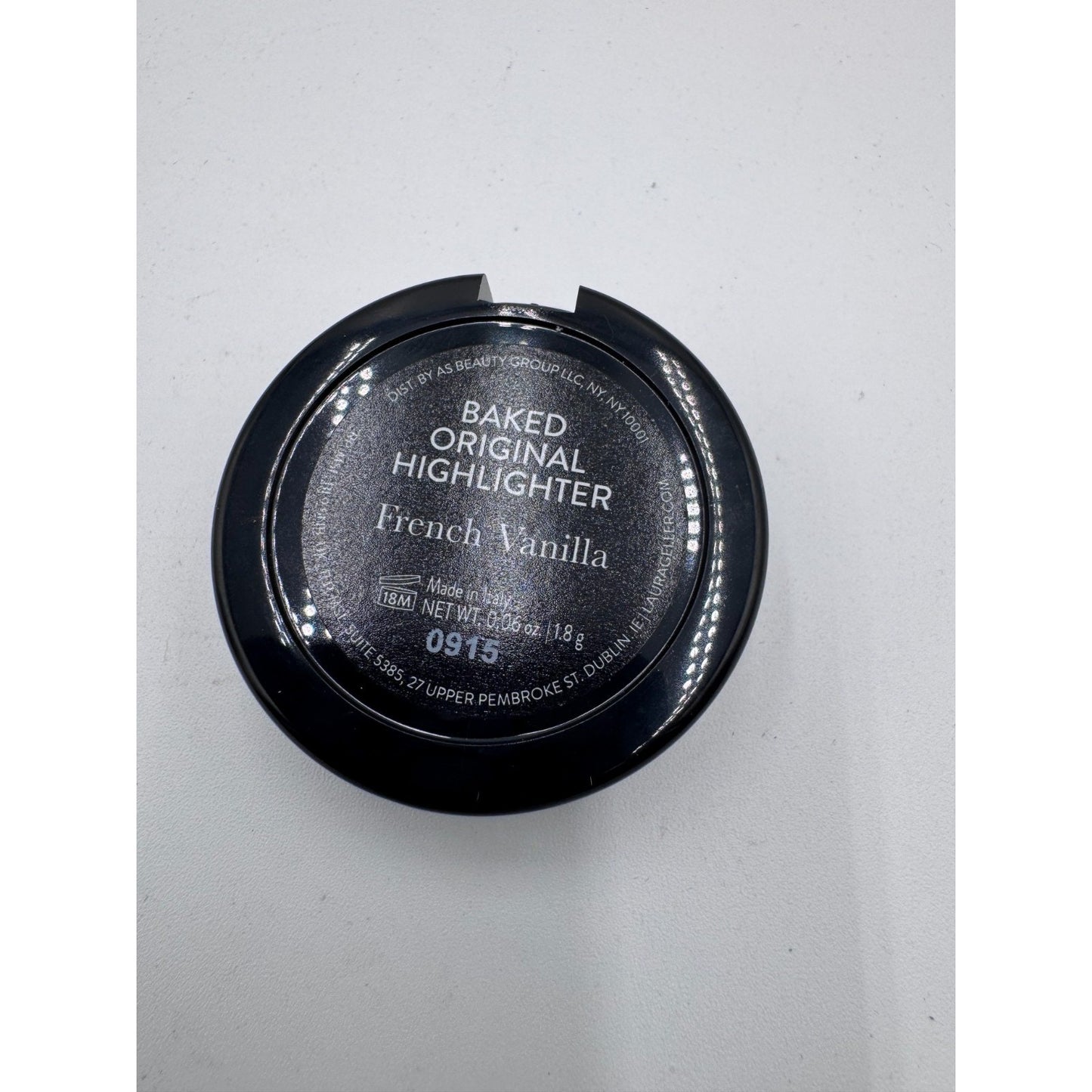 Laura Geller Baked Natural Glow Highlighter French Vanilla Glitter-Free 0.06 Oz