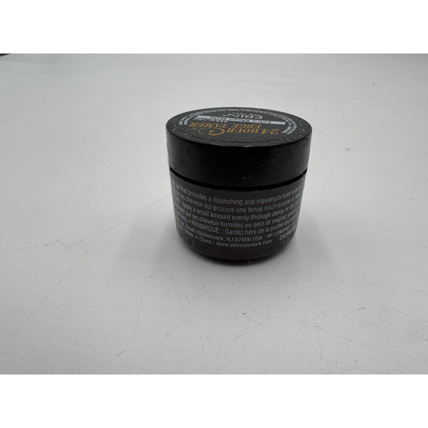 EBIN New York 24 Hour Edge Tamer Extra Mega Hold Long-Lasting Styling Gel 0.5 oz