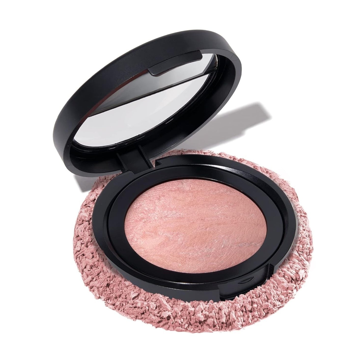 Laura Geller Baked Blush-N-Brighten Marbleized Blush Ethereal Rose Buildable