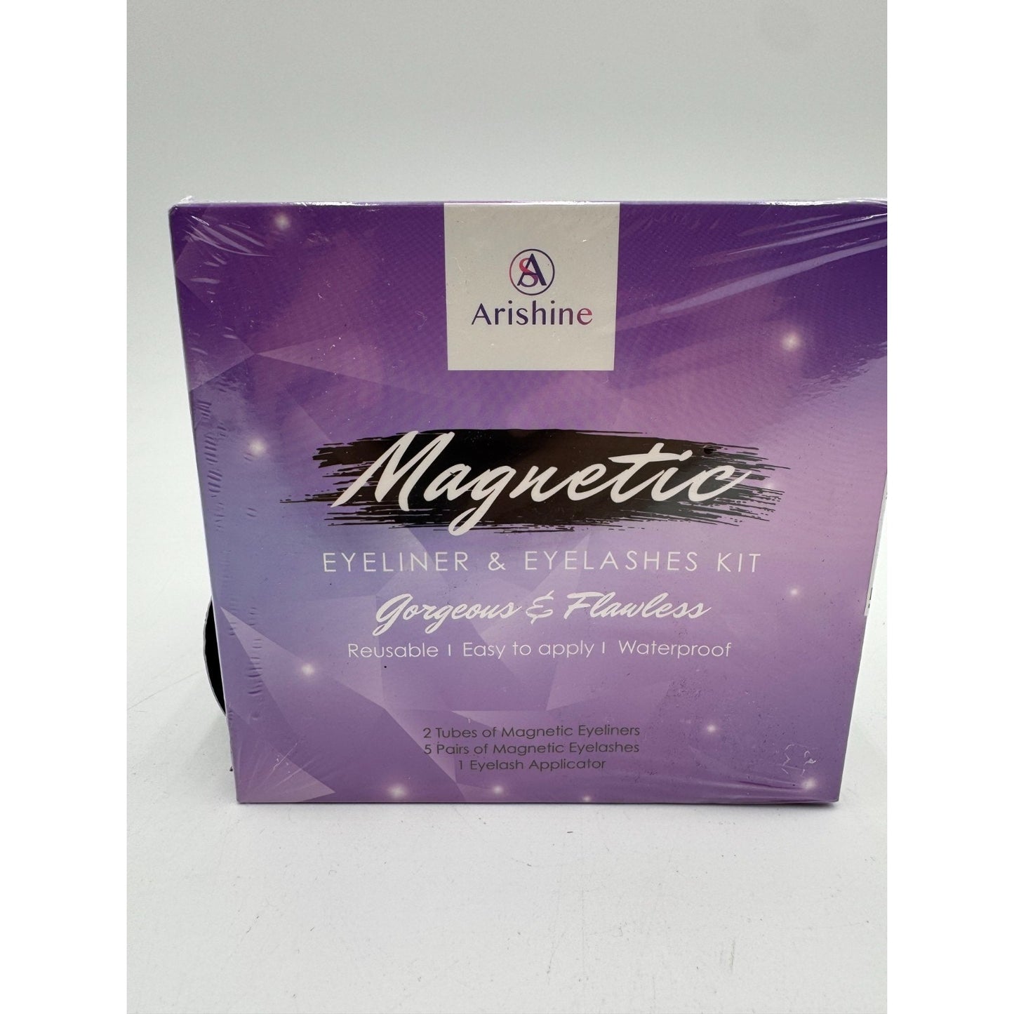 Arishine Magnetic Technology Eyeliner and Eyelashes Kit Gorgeous & Flawless
